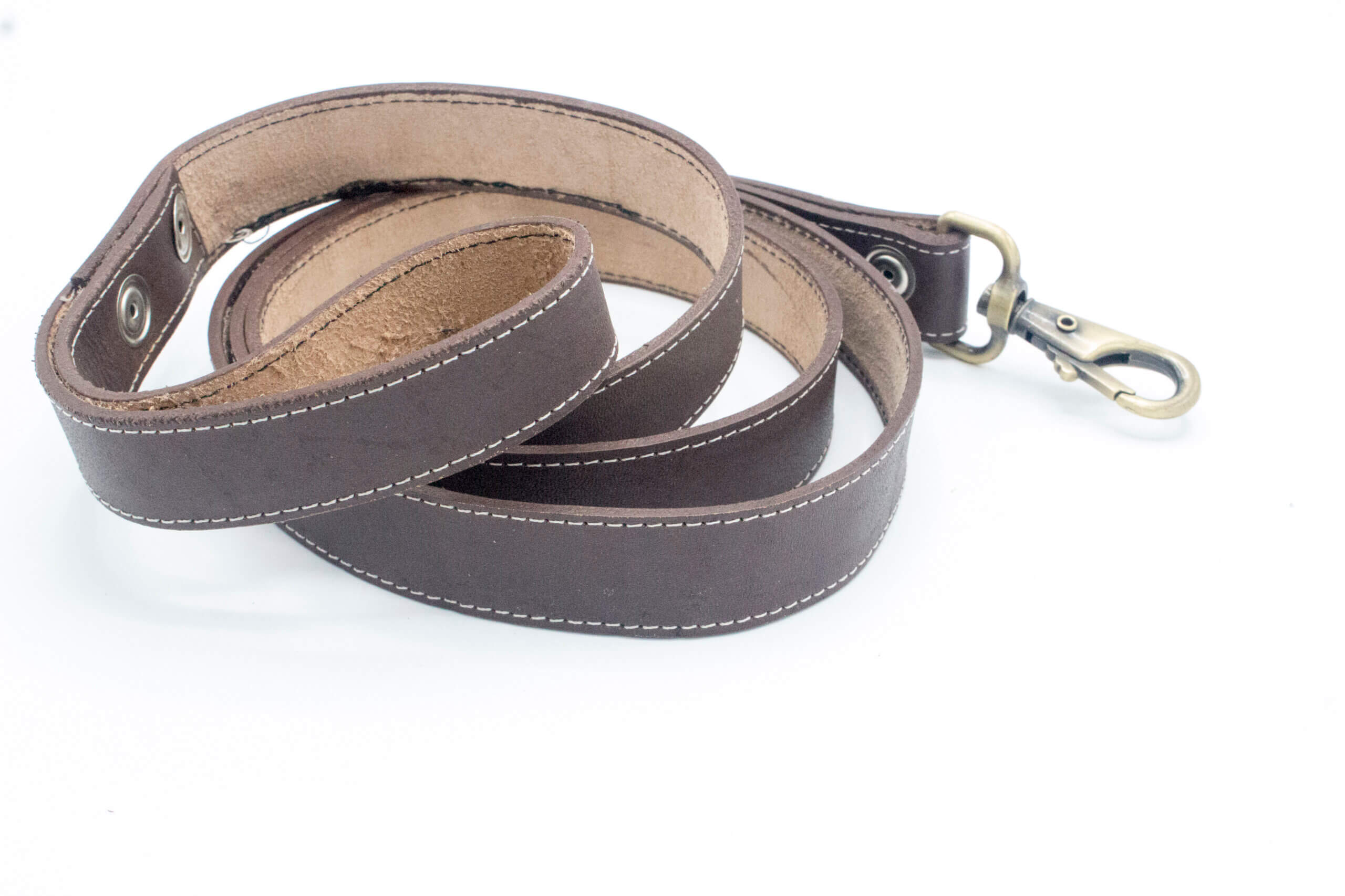 Dog Leash LEATHER Short or Long with Color Choices!!! 