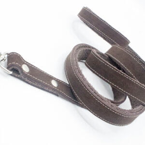 Forty Leather Dog Leash |Genghis Forty Leather Dog Leashes/ Custom Dog Leashes