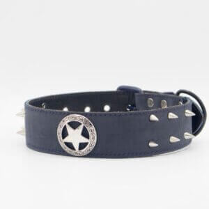 Designer dog collars / Genghis Texas Star Dog Collar