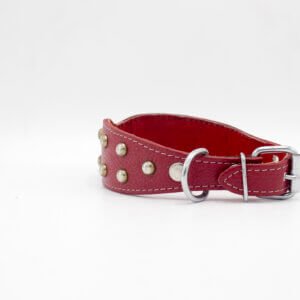 Genghis Vintage Dog Collar | Genghis Vintage Red Dog Collars