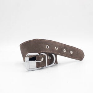 Vintage Brown Dog Collar | Simple Leather Dog Collars