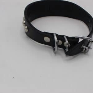 Vintage Black Dog Collar