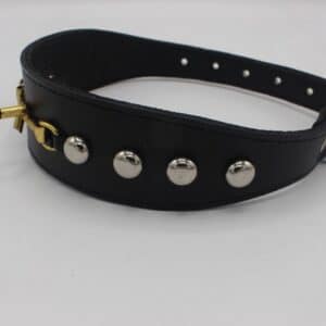 Vintage Black Dog Collar/ Black Dog Collars